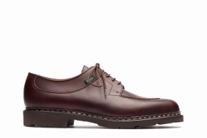 Paraboot Avignon Men's Derby Shoes Dark Brown | YAT7571DX