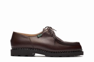 Paraboot Michael Men's Derby Shoes Dark Brown | EKM5834ZT