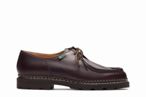 Paraboot Michael Men's Derby Shoes Dark Brown | TUH8834EJ