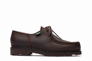 Paraboot Michael Women's Derby Shoes Dark Brown | PHL717HF