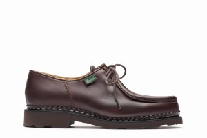 Paraboot Michael Women's Derby Shoes Dark Brown | AVY4296BL