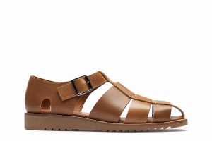 Paraboot Pacific Men's Sandals Brown | DSA558OA