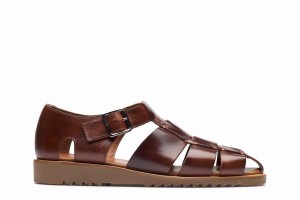 Paraboot Pacific Men's Sandals Brown | TBJ6820YK