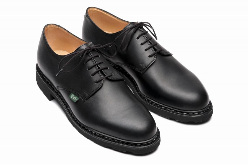 Paraboot Arles Men's Derby Shoes Black | YDO1610CB