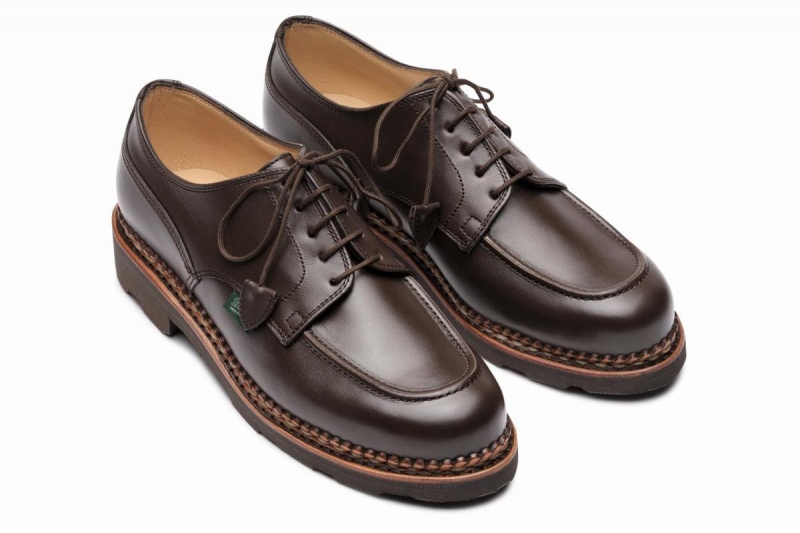 Paraboot Chamade Women's Derby Shoes Dark Brown | WGV4427LK