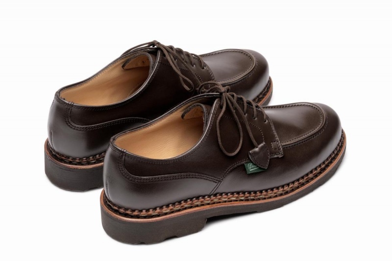 Paraboot Chamade Women's Derby Shoes Dark Brown | WGV4427LK