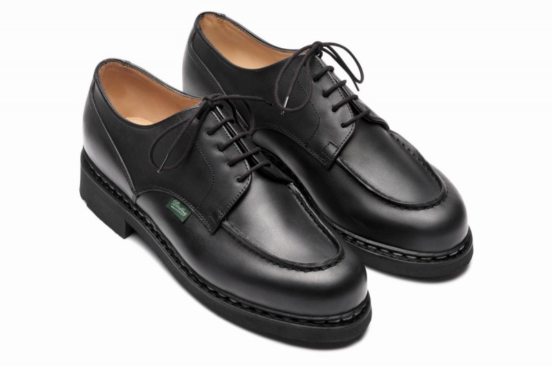 Paraboot Chambord Men's Derby Shoes Black | XTI937LR