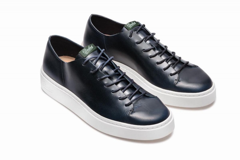 Paraboot Nova Men's Sneakers Blue | QLS3436SO