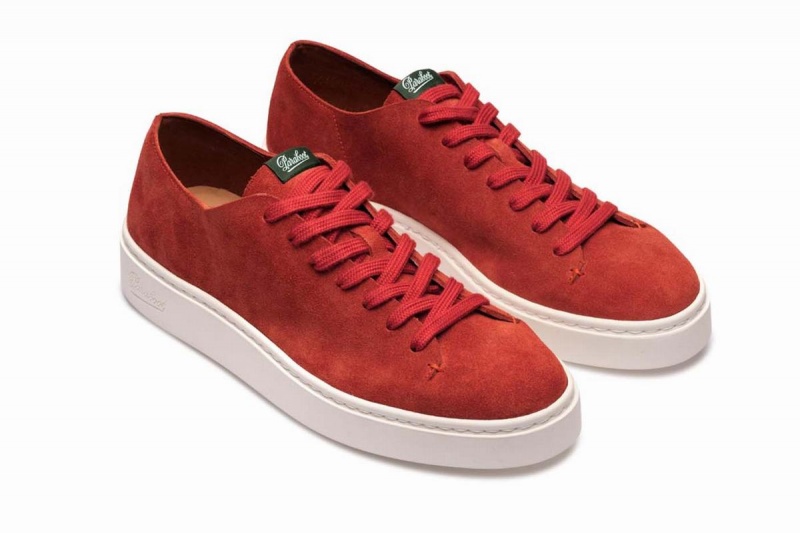 Paraboot Nova Men's Sneakers Red | DKE5311CP