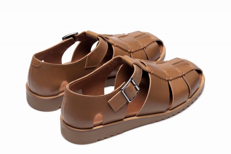 Paraboot Pacific Men's Sandals Brown | DSA558OA