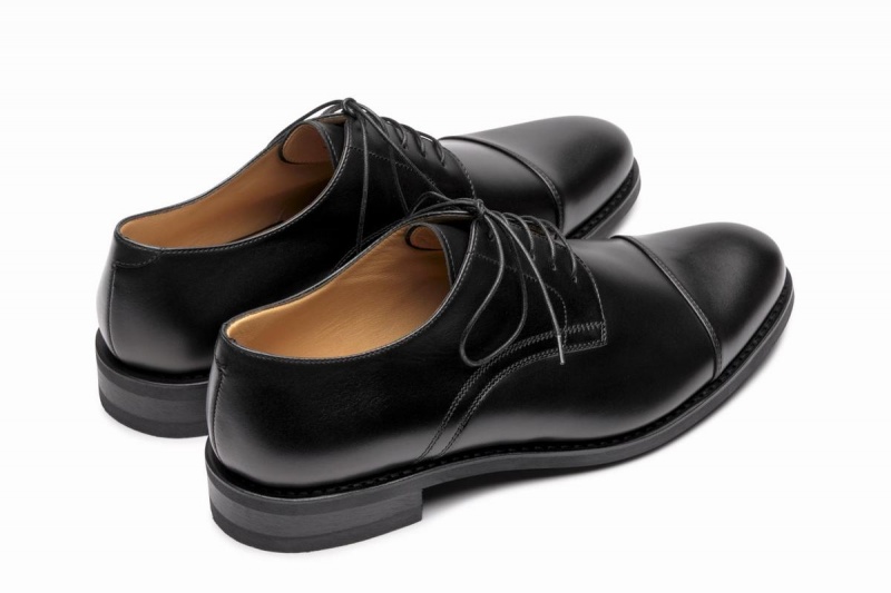 Paraboot Schubert Men's Derby Shoes Black | IZK4048GT