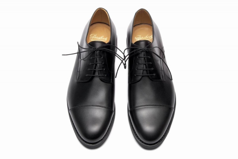 Paraboot Schubert Men's Derby Shoes Black | IZK4048GT